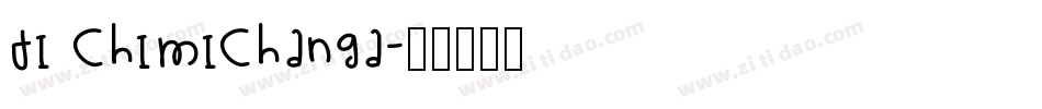 JI Chimichanga字体转换